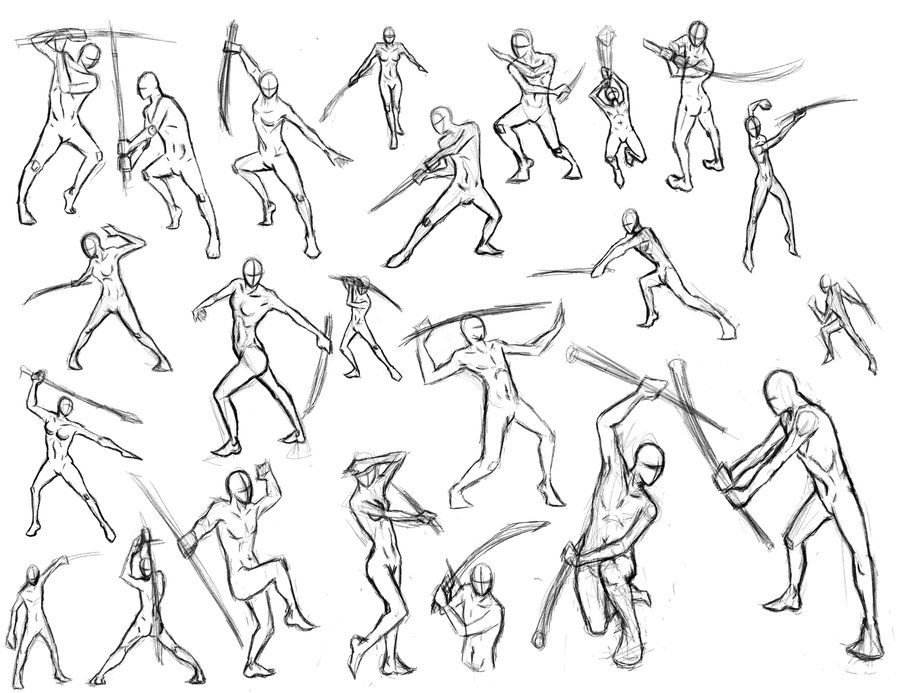 Featured image of post Action Sword Reference Poses