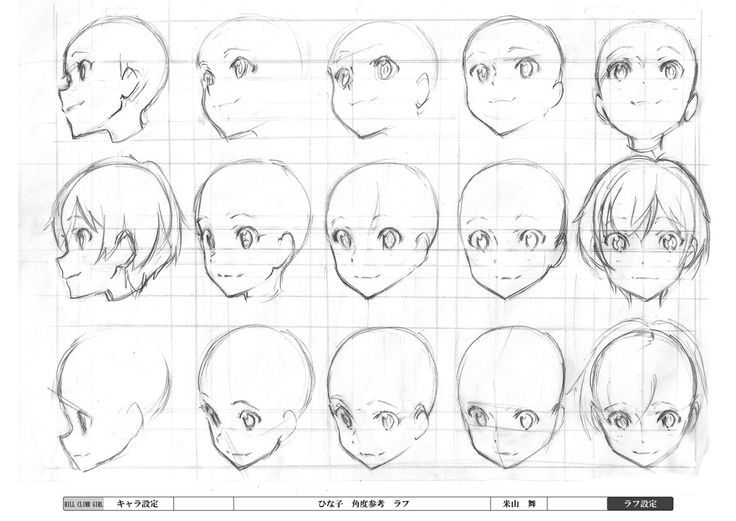 Featured image of post Anime Face Drawing Reference