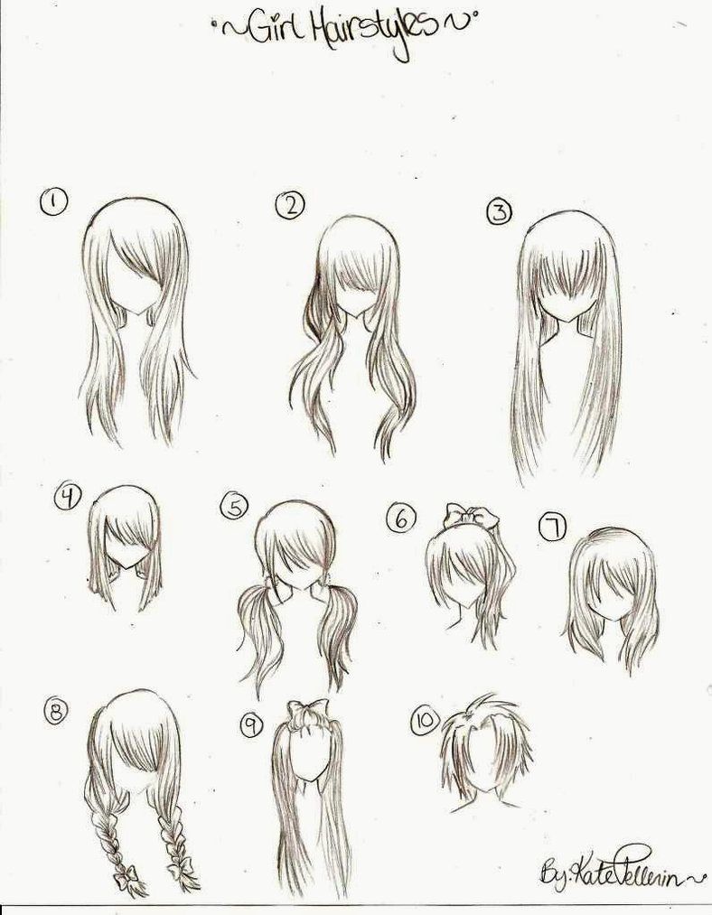 Featured image of post Anime Female Hairstyles Easy