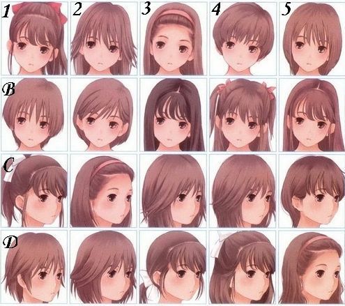 Featured image of post Anime Female Hairstyles Short