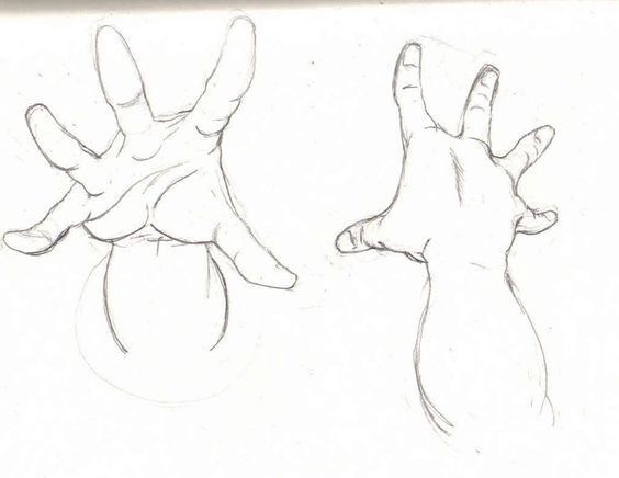 Featured image of post Anime Hands Out Drawing