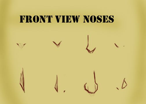 Featured image of post Anime Nose Drawing Front