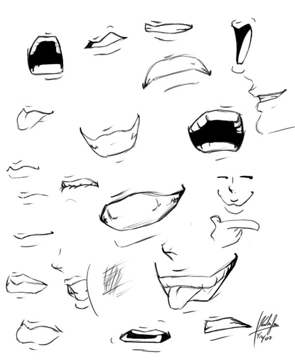 Featured image of post Anime Open Mouth Drawing Reference