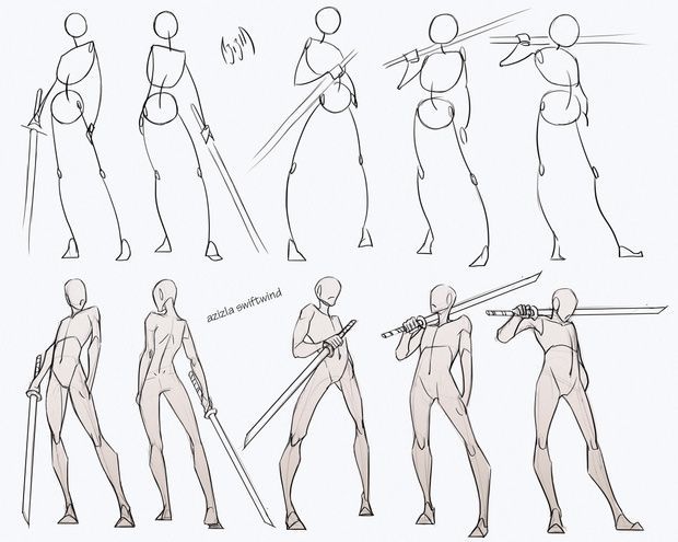 Featured image of post Drawing Pose Reference Sword