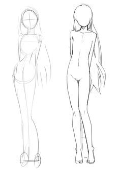 Featured image of post Female Pose Anime Body Outline