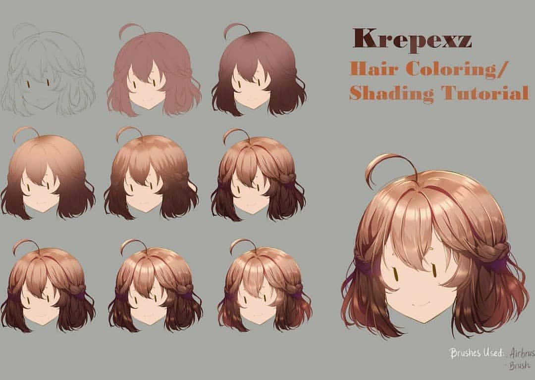 Featured image of post How To Color Anime Hair Step By Step