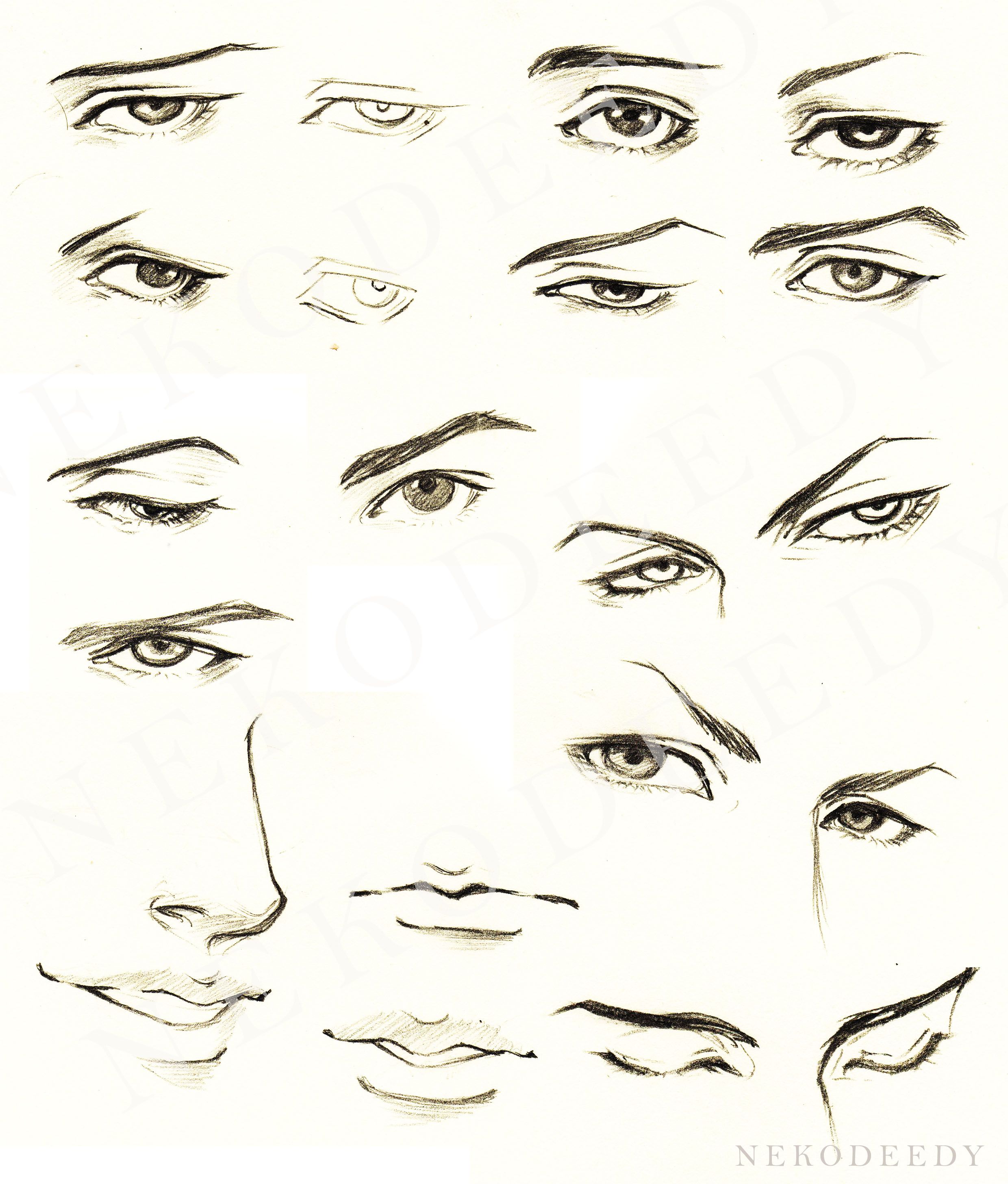 Featured image of post Realistic Anime Eyes Male