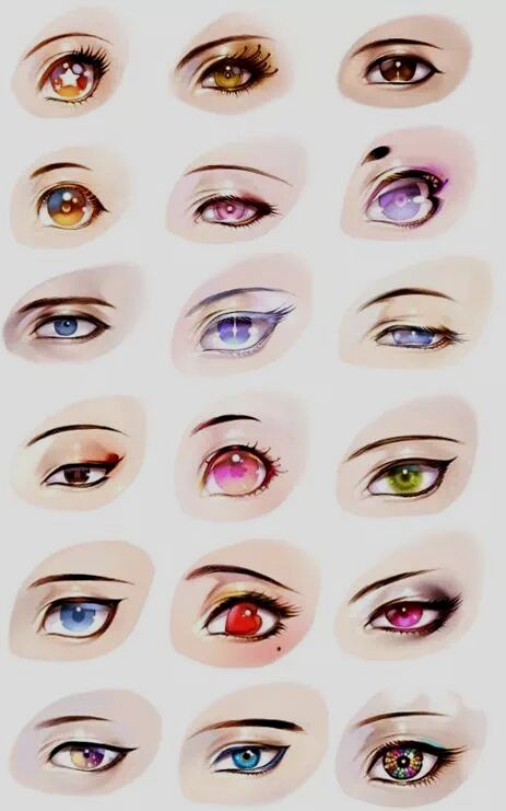 Realistic Anime Eyes Tutorial