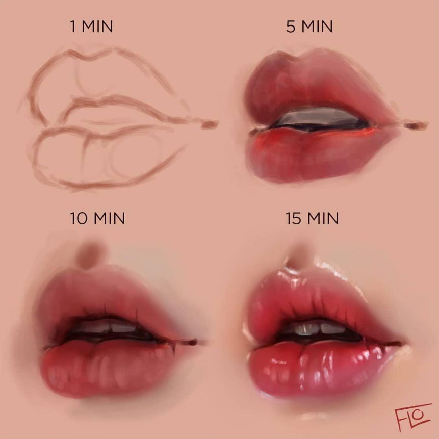 Featured image of post Reference Lips Digital Art