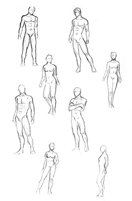 Featured image of post Standing Anime Poses Standing Male Body Reference Drawing