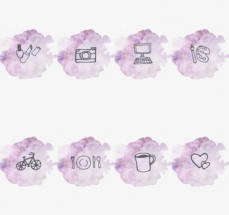 Featured image of post Tumblr Icons Instagram Highlight Cover Purple